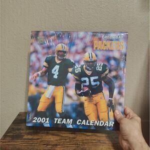 2001 Green Bay Packers 2001 Team Calendar New Sealed